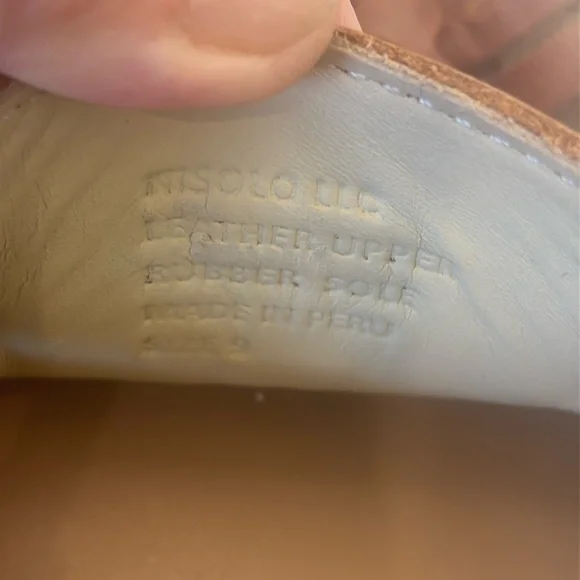 Women's Nisolo Huarache Sandals in Brandy, Size 9 - Picture 4 of 6